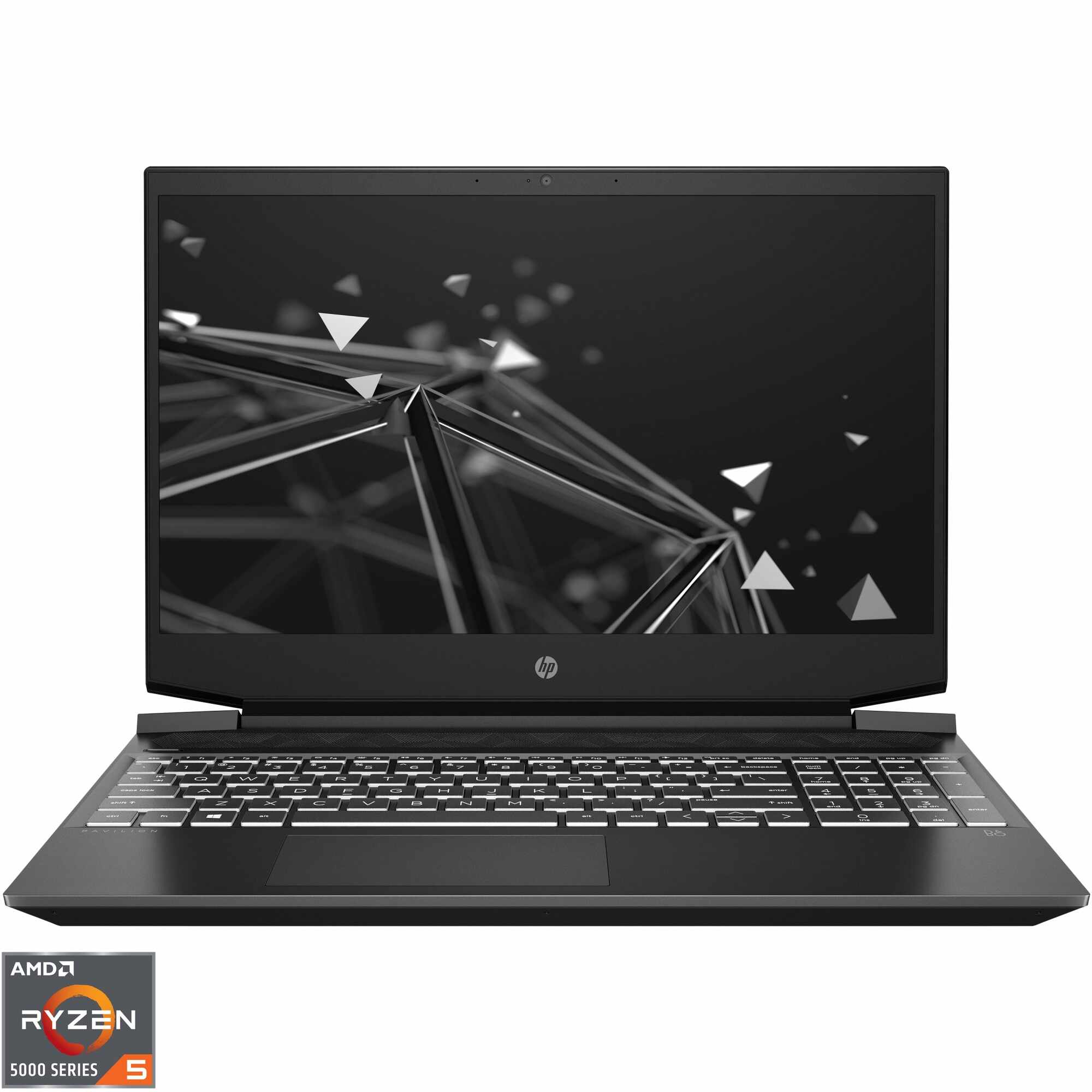 Laptop Gaming HP Pavilion 15-ec2109nq cu procesor AMD Ryzen™ 5 5600H pana la 4.20 GHz, 15.6