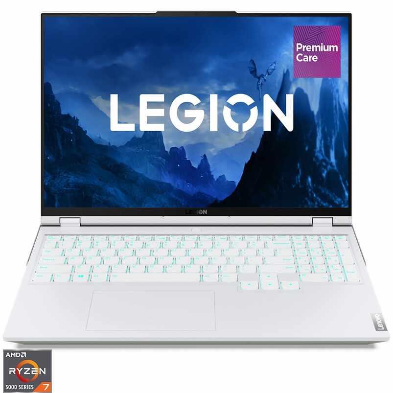 Laptop Gaming Lenovo Legion 5 Pro 16ACH6H cu procesor AMD Ryzen 7 5800H, 16