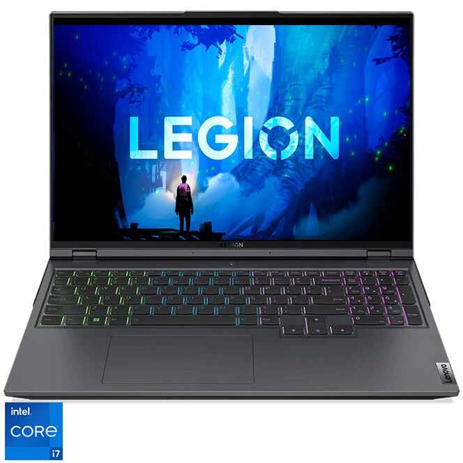 Laptop Gaming Lenovo Legion 5 Pro 16IAH7H cu procesor Intel® Core™ i7-12700H pana la 4.70 GHz, 16