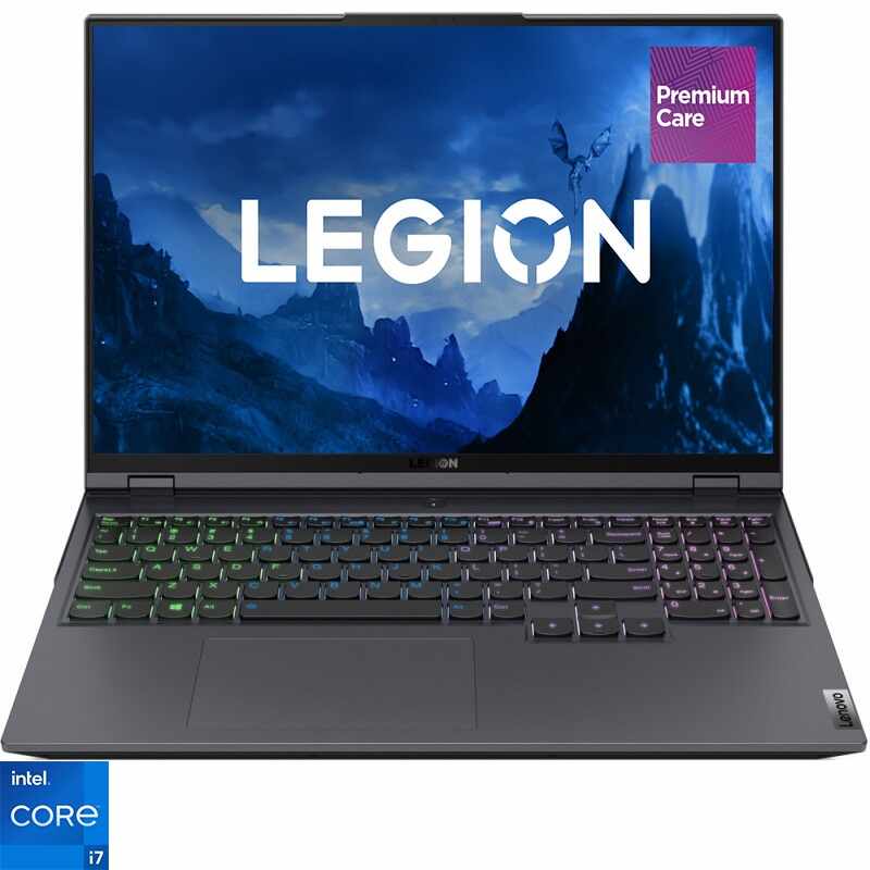 Laptop Gaming Lenovo Legion 5 Pro 16ITH6H cu procesor Intel Core i7-11800H, 16
