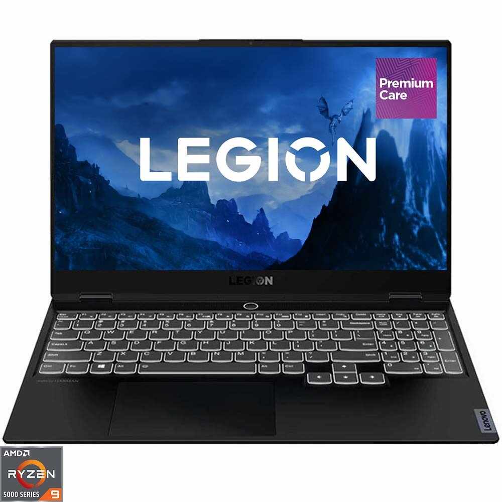 Laptop Gaming Lenovo Legion S7 15ACH6 cu procesor AMD Ryzen 9 5900HX, 15.6