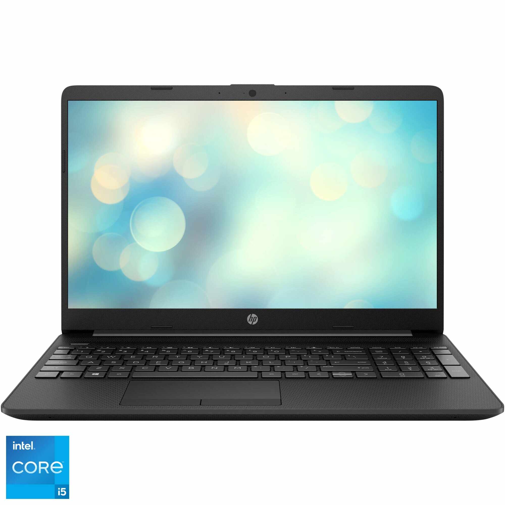Laptop HP 15-dw3034nq cu procesor Intel® Core™ i5-1135G7 pana la 4.20 GHz pana la 4.20 GHz, 15.6