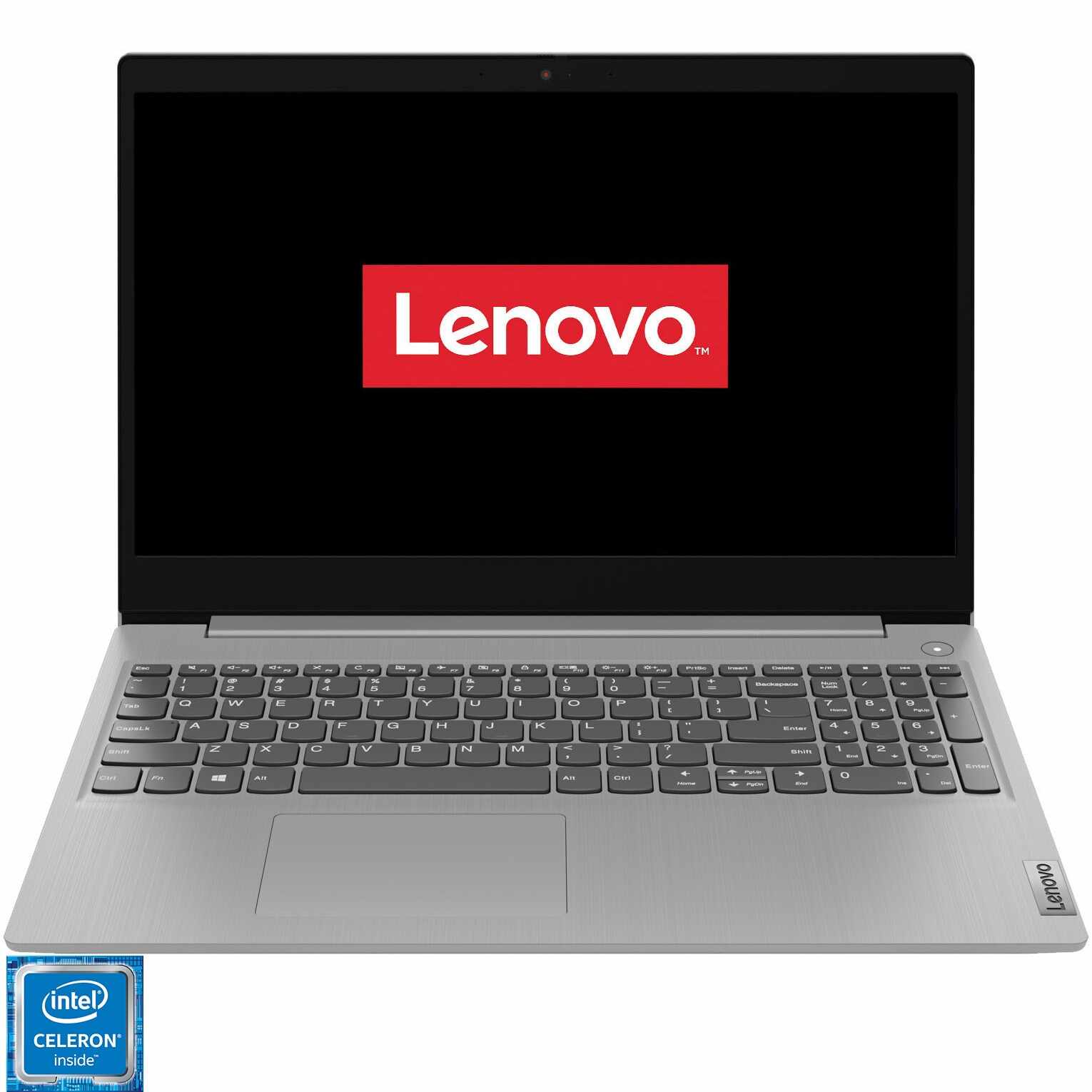 Laptop Lenovo IdeaPad 3 15IGL05 cu procesor Intel Celeron N4020, 15.6