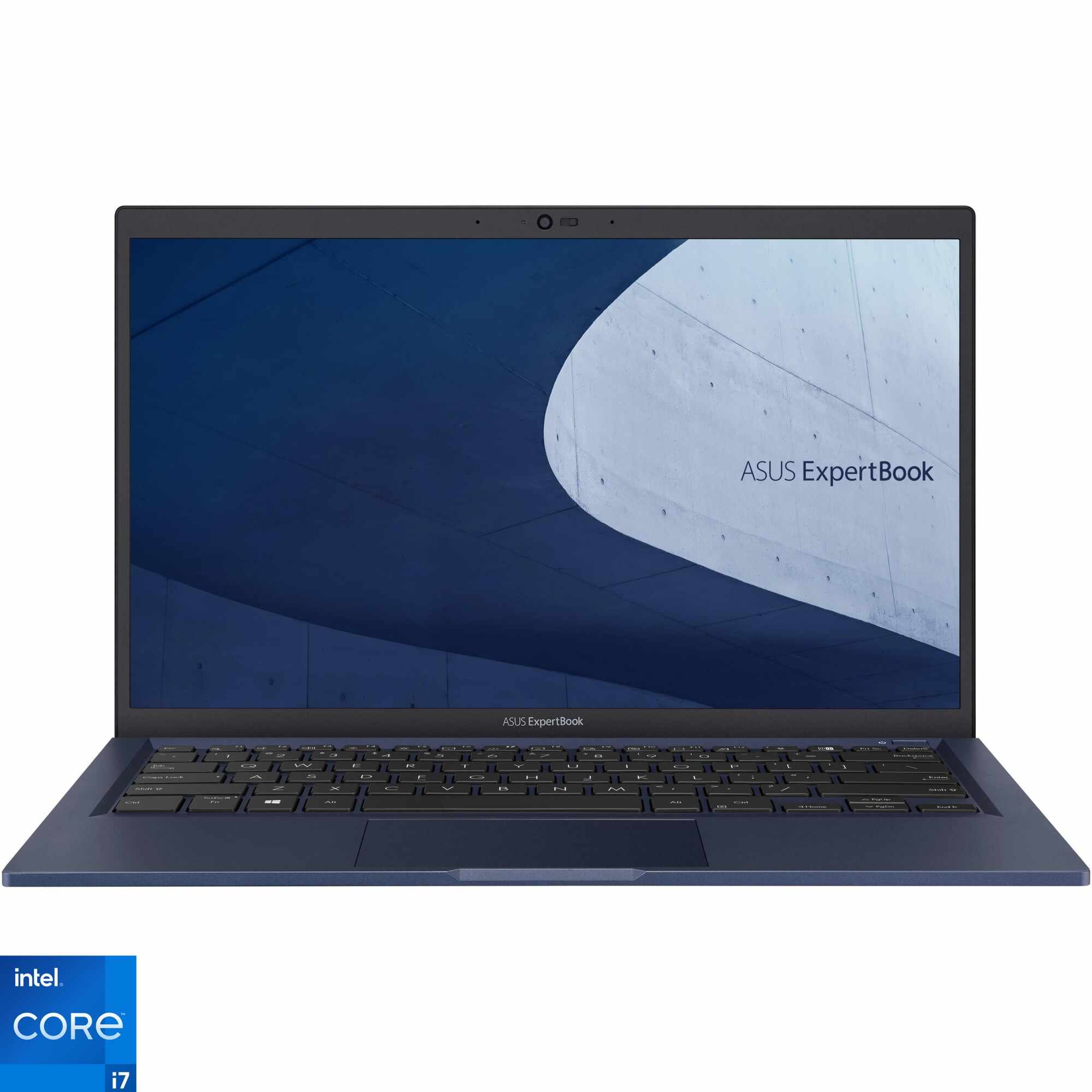 Laptop ultraportabil ASUS ExpertBook B1400CEAE cu procesor Intel® Core™ i7-1165G7, 14