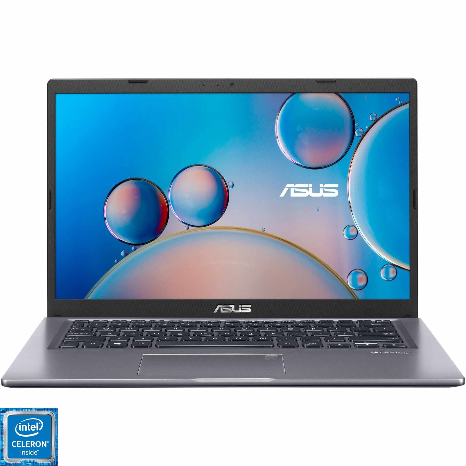 Laptop ultraportabil ASUS X415MA cu procesor Intel® Celeron® N4020, 14