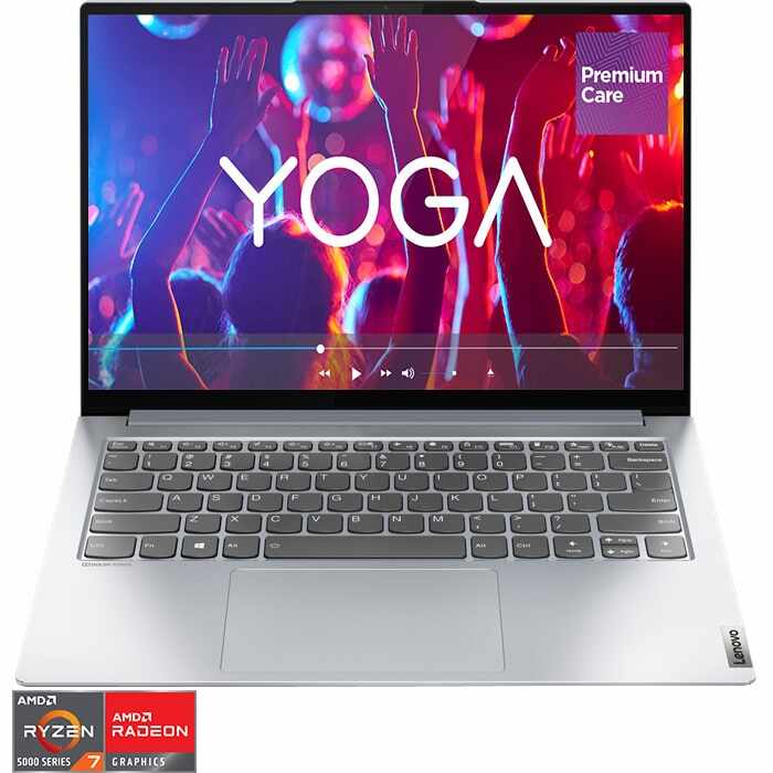 Laptop ultraportabil Lenovo Yoga Slim 7 Pro 14ACH5 cu procesor AMD Ryzen™ 7 5800H, 14