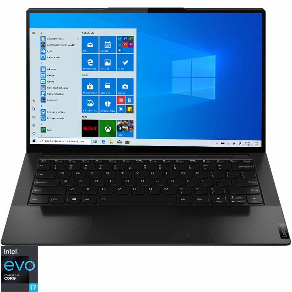 Laptop ultraportabil Lenovo Yoga Slim 9 14ITL5 cu procesor Intel® Core™ i7-1165G7 pana la 4.70 GHz , 14