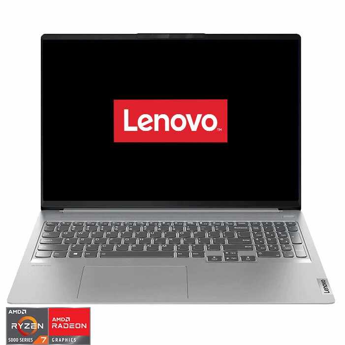 Laptop utraportabil Lenovo IdeaPad 5 Pro 16ACH6 cu procesor AMD Ryzen™ 7 5800H pana la 4.40 GHz, 16