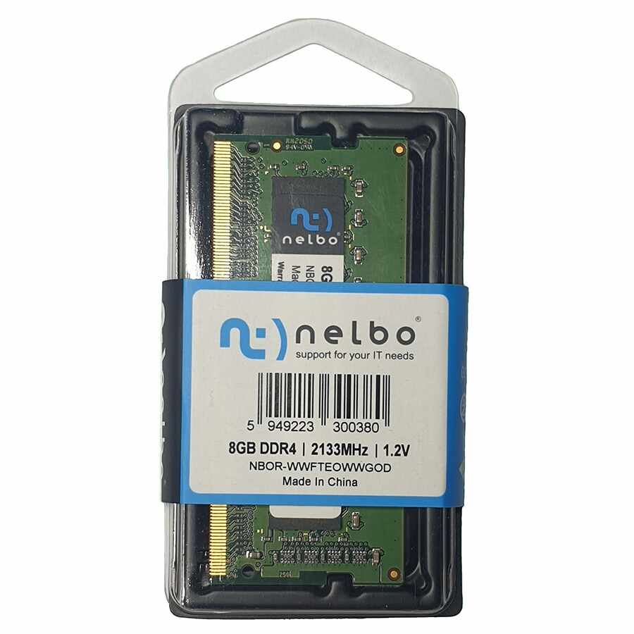 Memorie RAM 8 GB sodimm ddr4, 2133 Mhz, Nelbo, pentru laptop