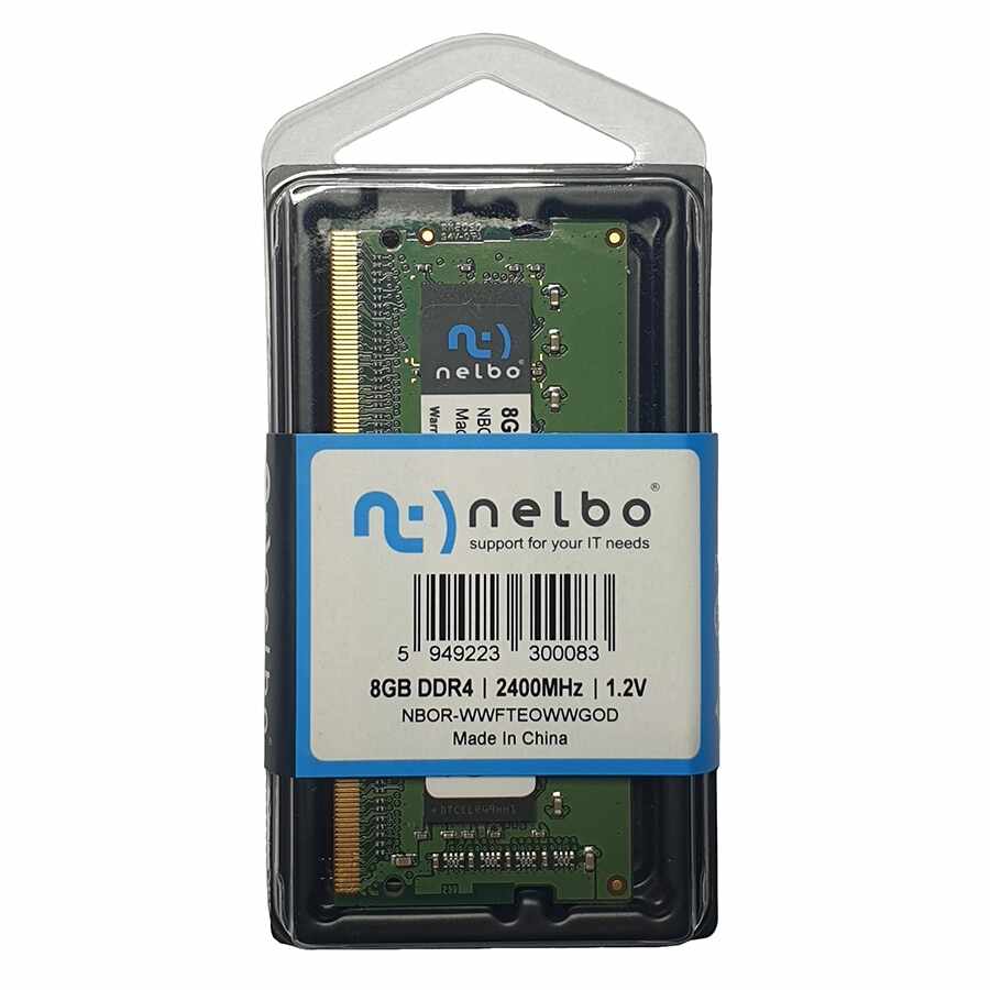 Memorie RAM 8 GB sodimm ddr4, 2400 Mhz, NELBO, pentru laptop