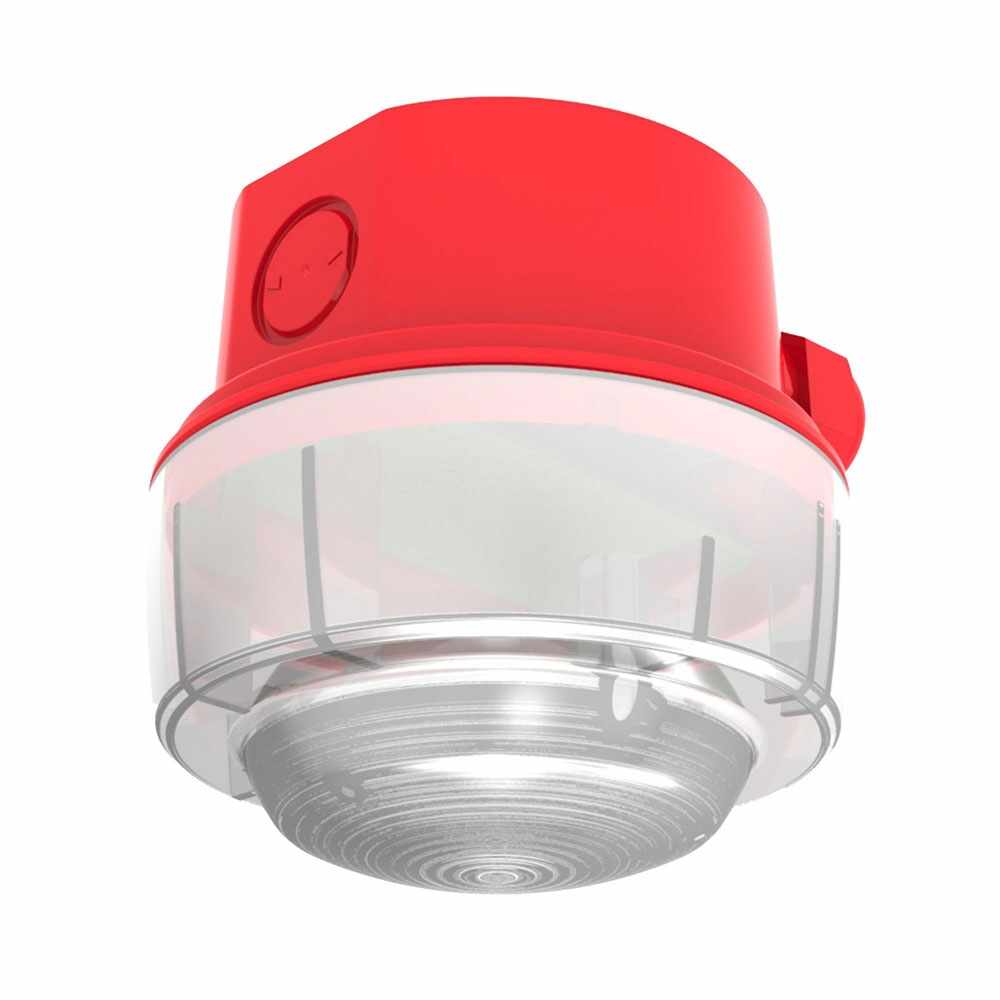Lampa semnalizare conventionala de exterior Hochiki CWST-RW-W5, IP65, LED alb, carcasa PC-ABS rosu