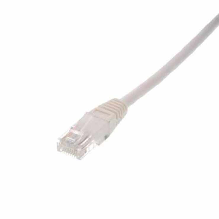 Cablu de retea RJ45 cat.6 UTP 0.25m Alb, UTP-6003-0.25WE-WL