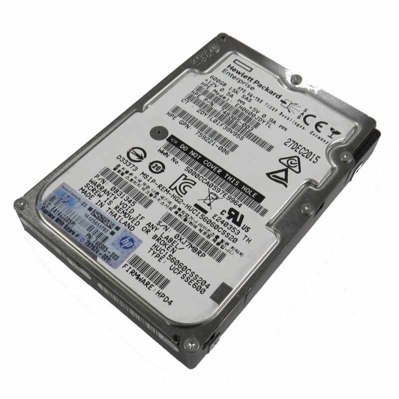 Hard Disk HPE Genuine 600GB SAS ,15K RPM, 12Gbps, 2.5 Inch, 128MB cache