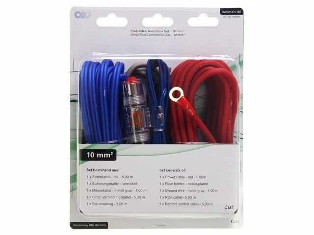 Kit cablu alimentare AIV 350940, 8AWG (10 mm²)
