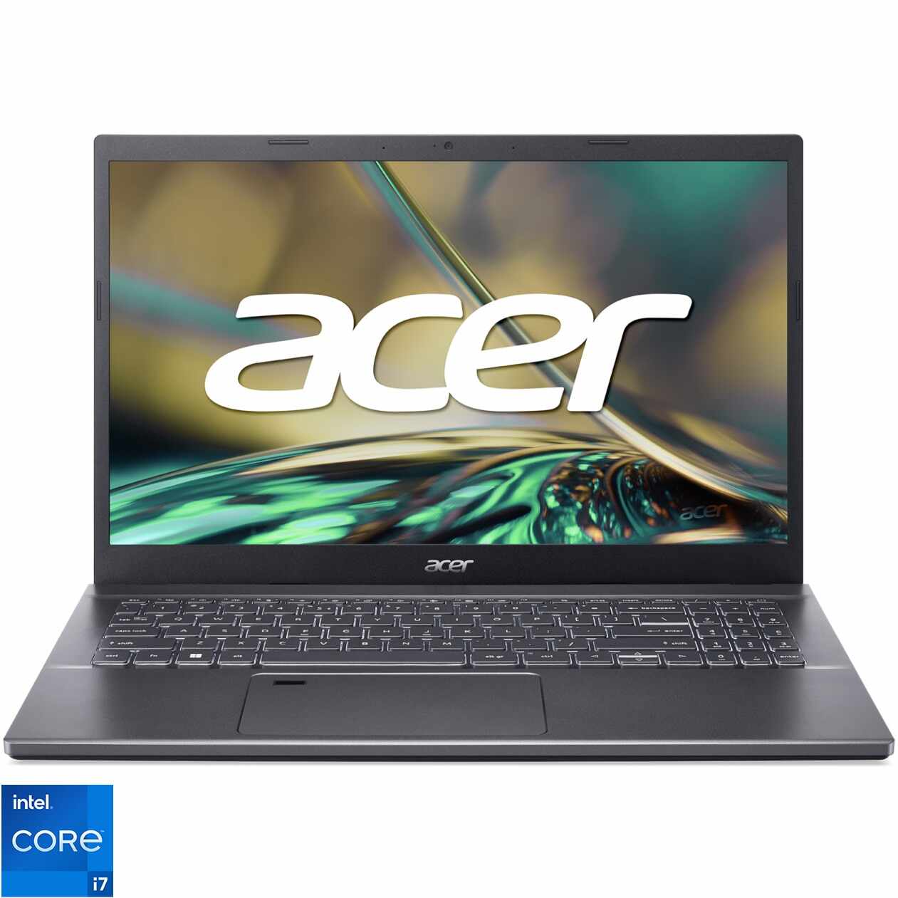 Laptop Acer Aspire 5 A515-57 cu procesor Intel® Core i7-1255U pana la 4.7 GHz, 15.6