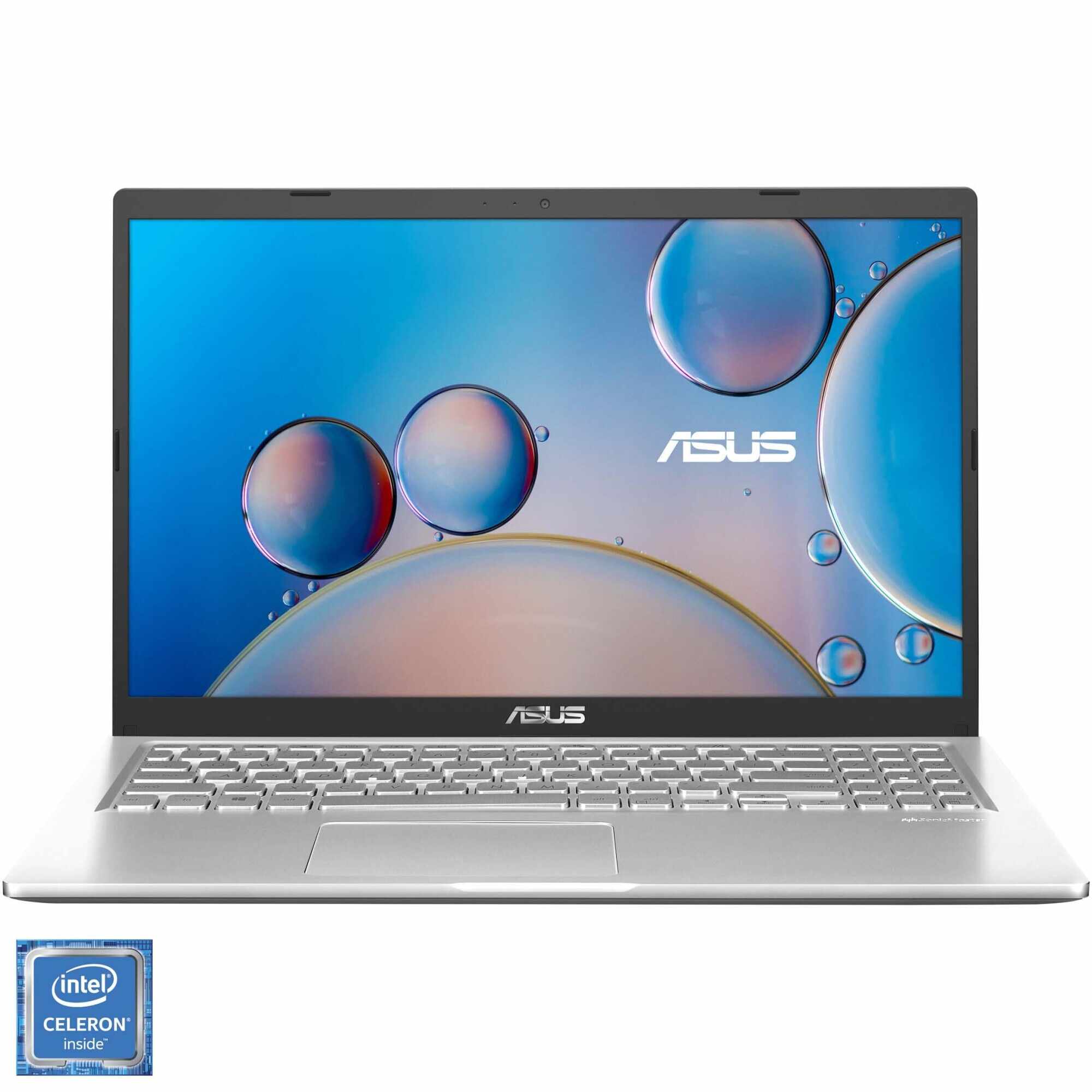 Laptop ASUS X515MA cu procesor Intel® Celeron® N4020 pana la 2.80 GHz, 15.6