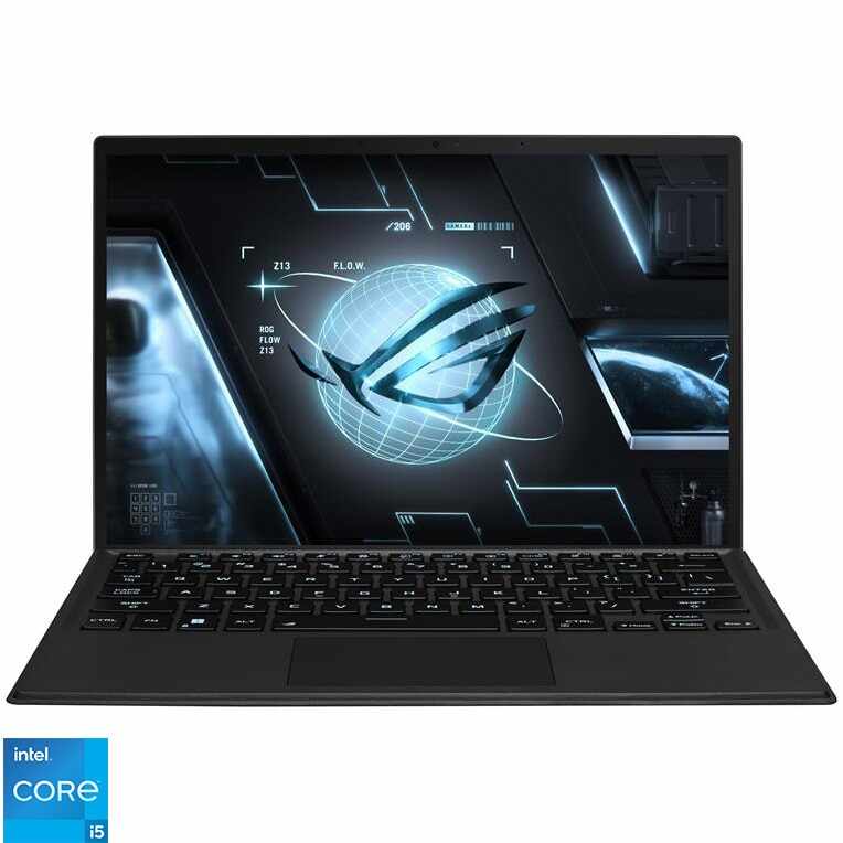 Laptop Gaming ASUS ROG Flow Z13 GZ301ZA cu procesor Intel® Core™ i5-12500H, 13.4