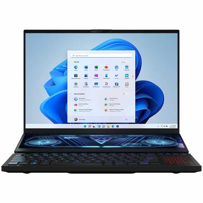 Laptop Gaming ASUS ROG Zephyrus Duo 16 GX650RS cu procesor AMD Ryzen™ 9 6900HX, 16