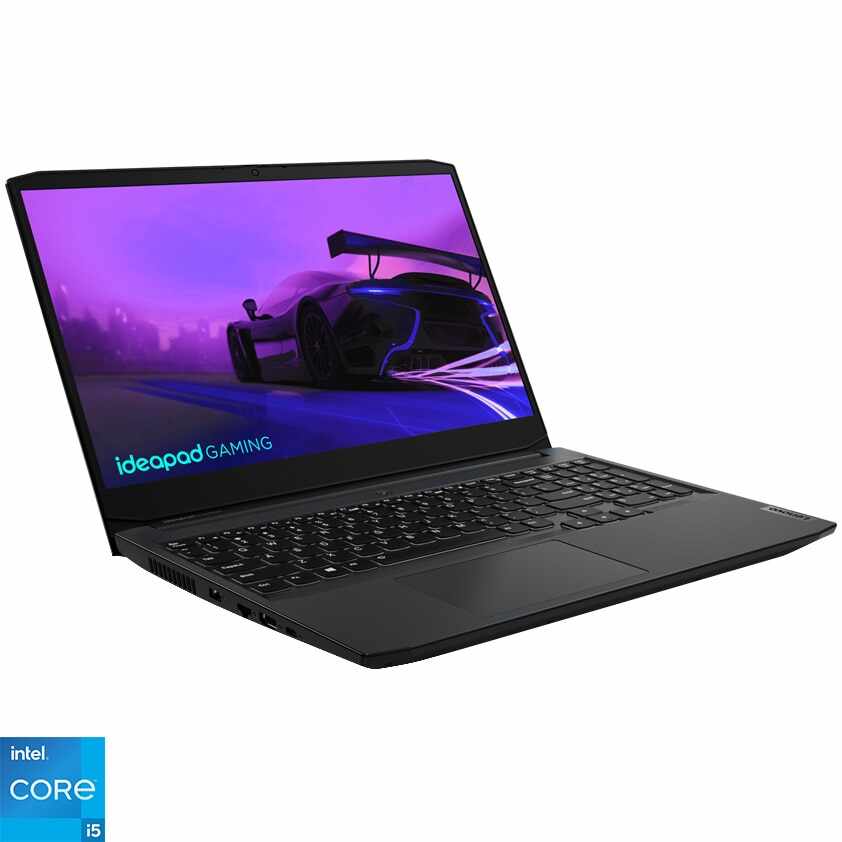 Laptop Gaming Lenovo IdeaPad 3 15IHU6 cu procesor Intel® Core™ i5-11320H pana la 4.50 GHz, 15.6