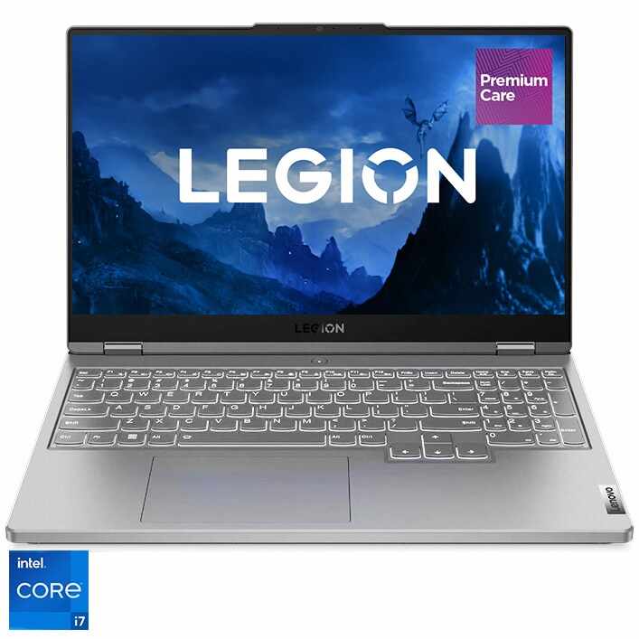 Laptop Gaming Lenovo Legion 5 15IAH7H cu procesor Intel® Core™ i7-12700H pana la 4.70 GHz, 15.6