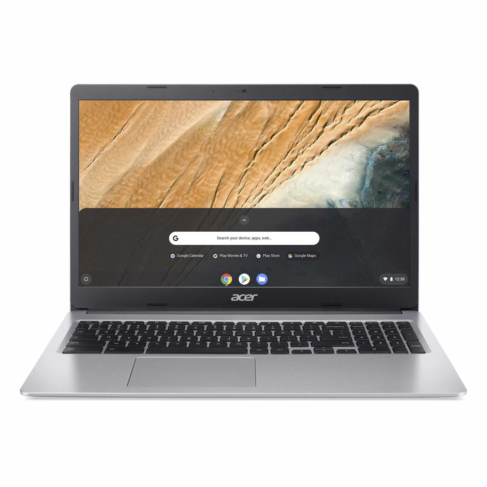 Laptop ultraportabil Acer Chromebook 315 cu procesor Intel Celeron N4020 pana la 2.40 GHz, 15.6