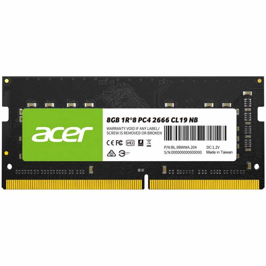 Memorie Laptop Acer SD100, 8GB DDR4, 2666MHz CL19