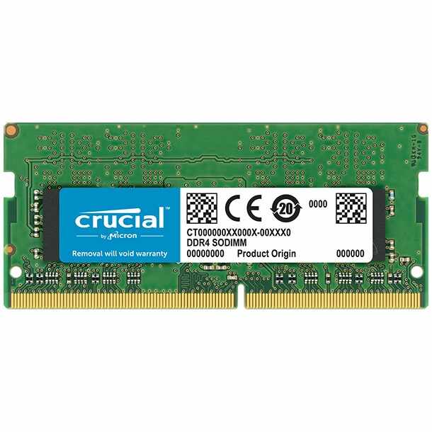Memorie notebook Crucial 8GB, DDR4, 2666MHz, CL19, 1.2v