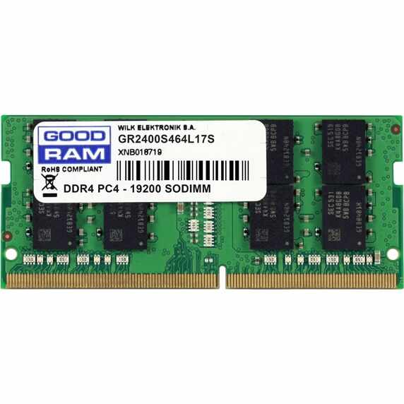 Memorie notebook Goodram 8GB DDR4, 2400 MHz, CL 17