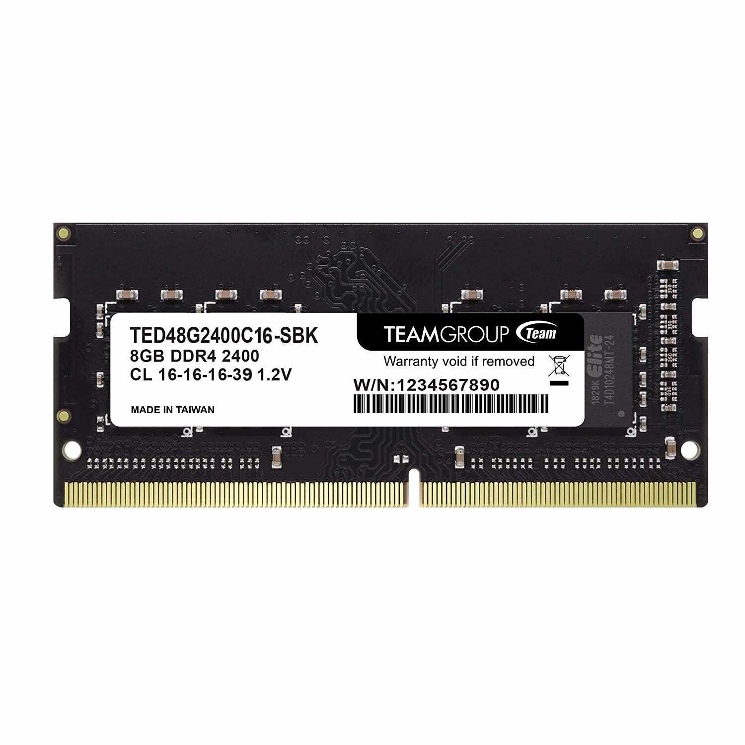 Memorie RAM 8 GB sodimm ddr4, 2400 Mhz, TeamGroup, pentru laptop