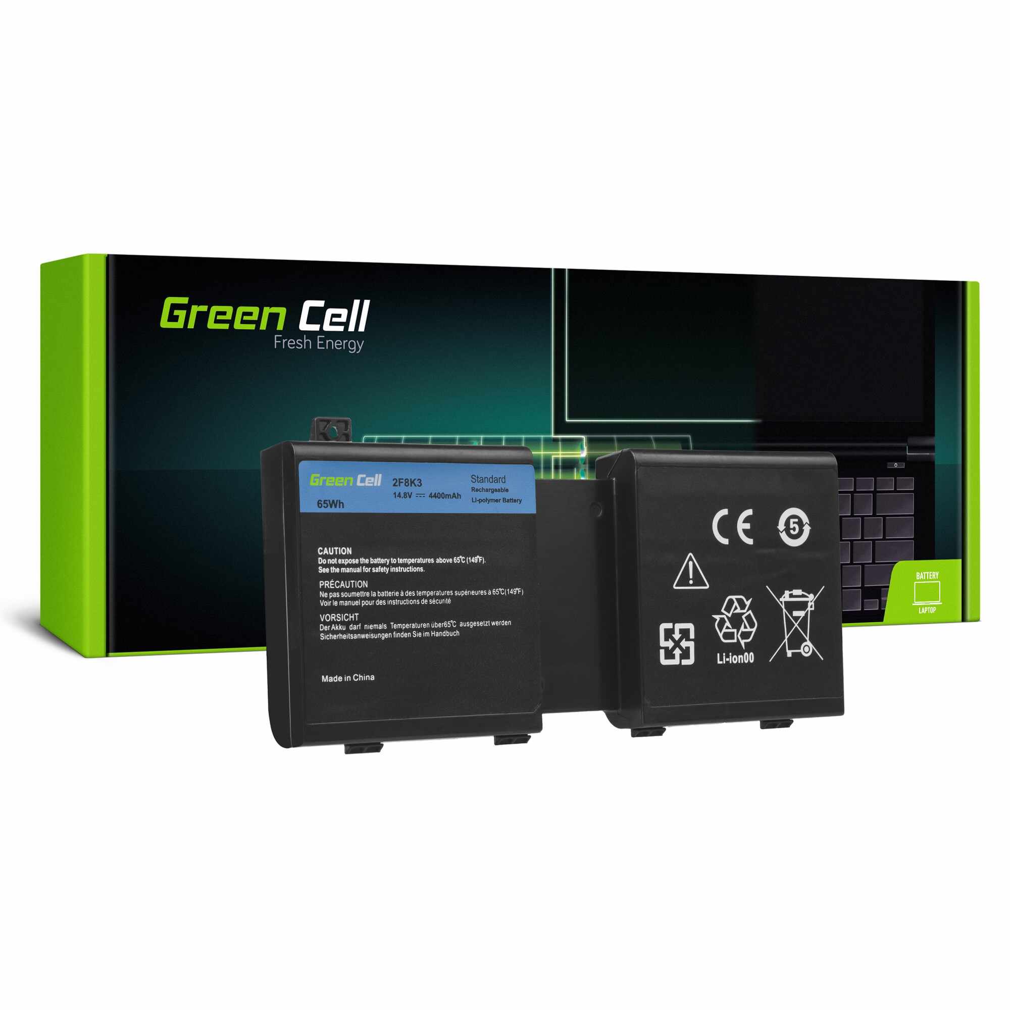 ﻿Baterie laptop 2F8K3 pentru Dell Alienware 17 18 acumulator marca Green Cell