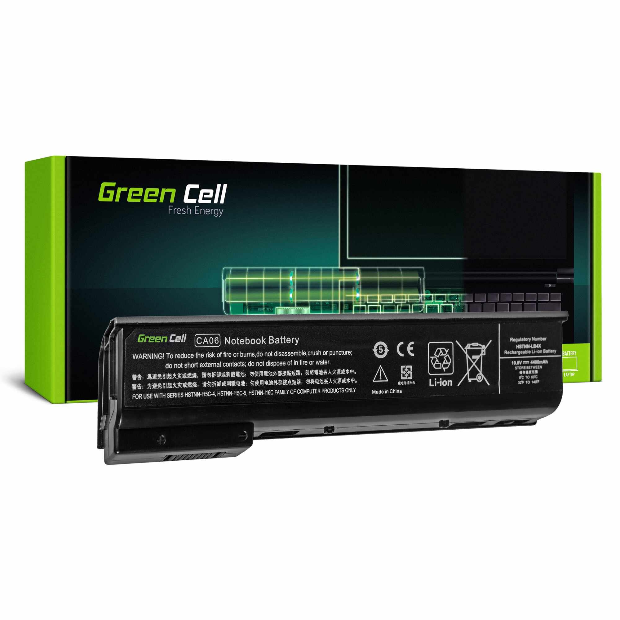 ﻿Baterie laptop CA06 CA06XL pentru HP ProBook 640 645 650 655 G1 acumulator marca Green Cell