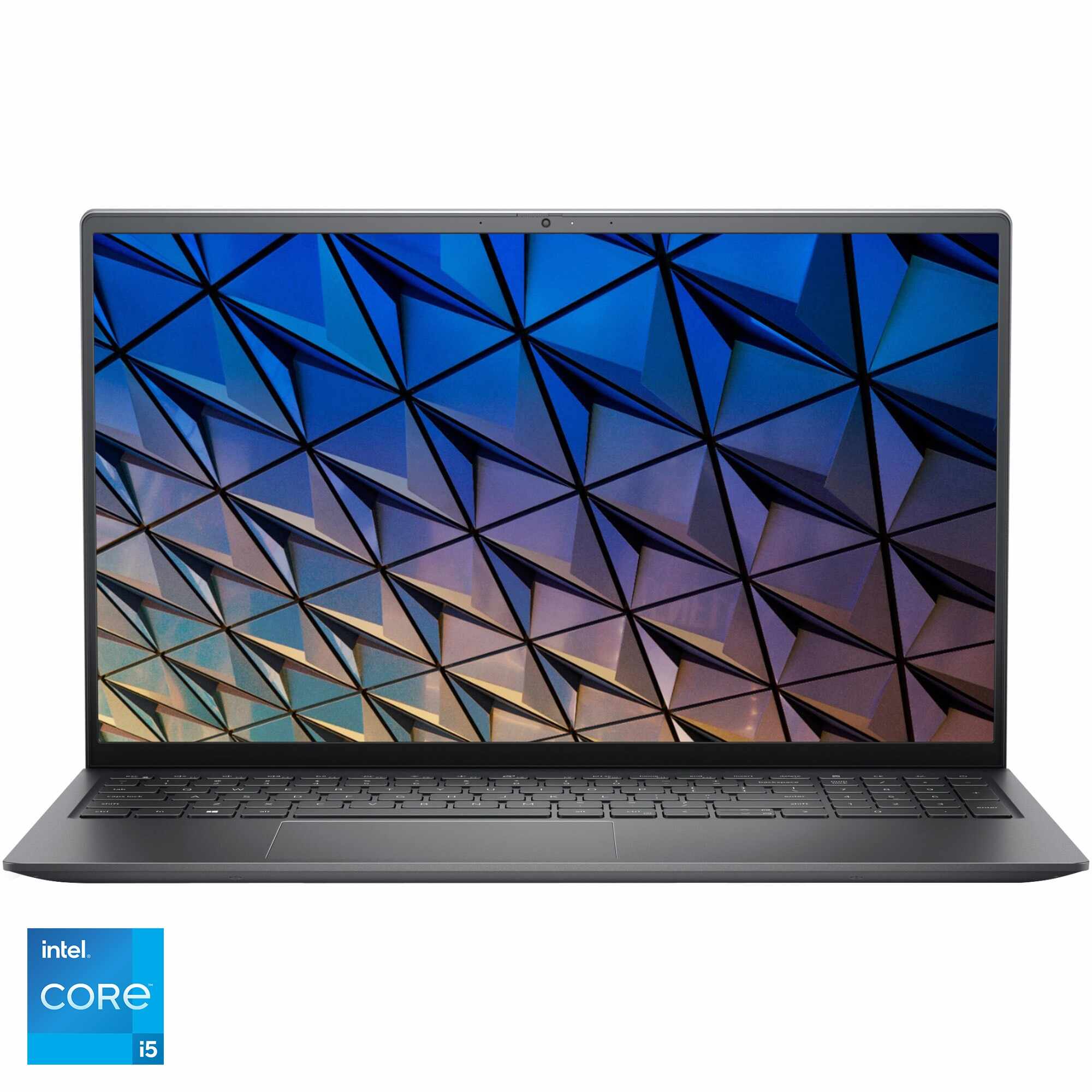 Laptop Dell Vostro 5510 cu procesor Intel® Core™ i5-11320H pana la 4.50 GHz, 15.6', FHD, 8GB DDR4, 512GB SSD, GeForce MX450 2GB, Linux, Titan Grey, 3y Basic Onsite Service Warranty