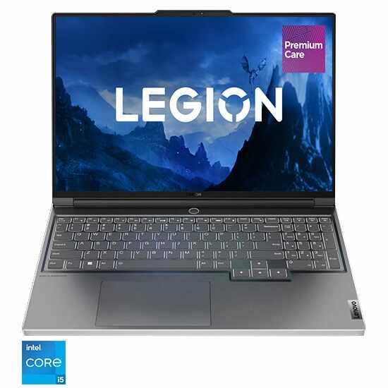 Laptop Gaming Lenovo Legion S7 16IAH7 cu procesor Intel® Core™ i5-12500H pana la 4.50 GHz, 16