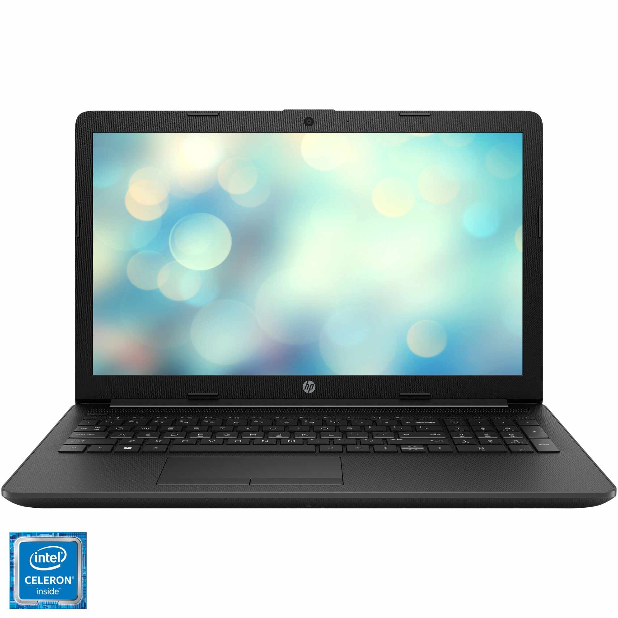 Laptop HP 15-da0198nq cu procesor Intel® Celeron™ N4000 pana la 2.60 GHz, 15.6
