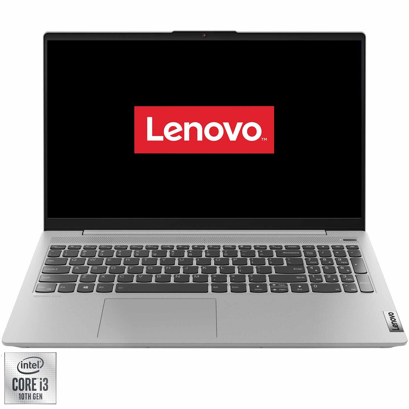 Laptop Lenovo IdeaPad 5 15IIL05 cu procesor Intel Core i3-1005G1 pana la 3.40 GHz, 15.6