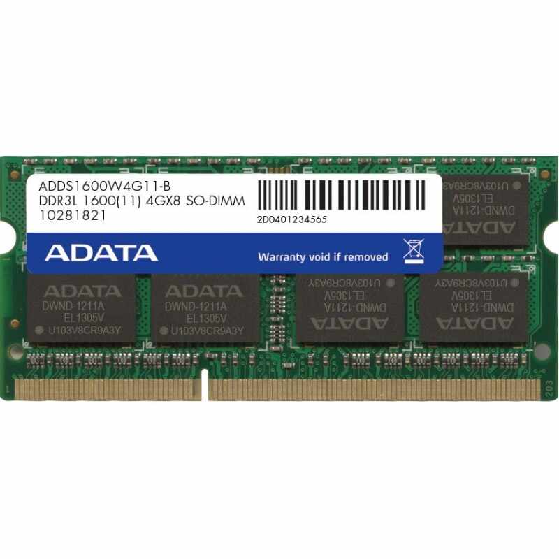 Memorie ADATA Premier, 4GB, DDR3, 1600MHz, CL11, 1.35v, bulk