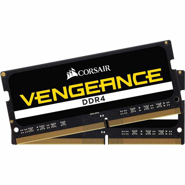 Memorie Corsair 32GB (2 x 16GB) SODIMM, DDR4, 2666MHz, Vengeance