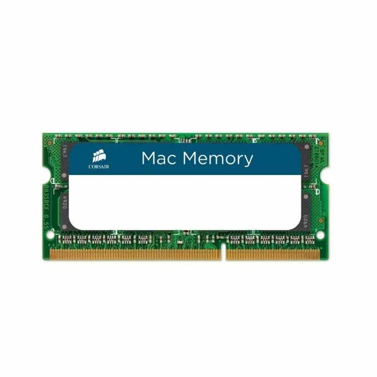Memorie notebook Corsair 8GB, DDR3, 1600MHz, CL11, 1.35v, compatibil Apple