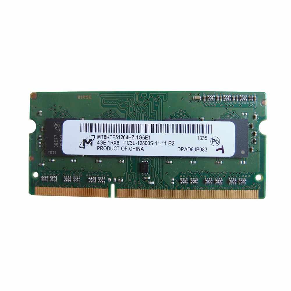 Memorie RAM 4 GB sodimm ddr3L, 1600 Mhz, MICRON, pentru laptop
