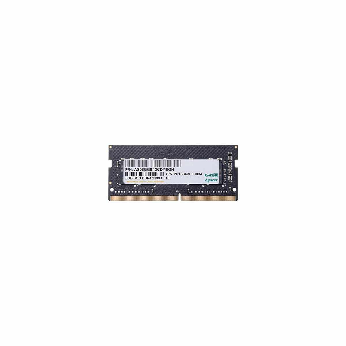 Memorie RAM 8 GB sodimm ddr4, 2666 Mhz, Apacer, pentru laptop, 1.2V, CL19