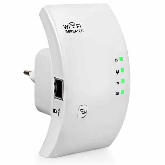 Mini Router Wireless-N / Repetor Amplificator Semnal WI-FI, WR01, 300Mbps, Alb