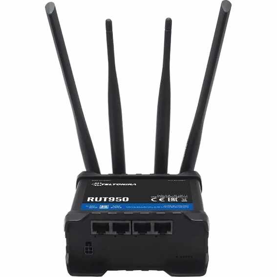 Router mobil, TELTONIKA, RUT950, IEEE 802.11b/g/n, Access Point (AP), Station (STA), 150 Mbps
