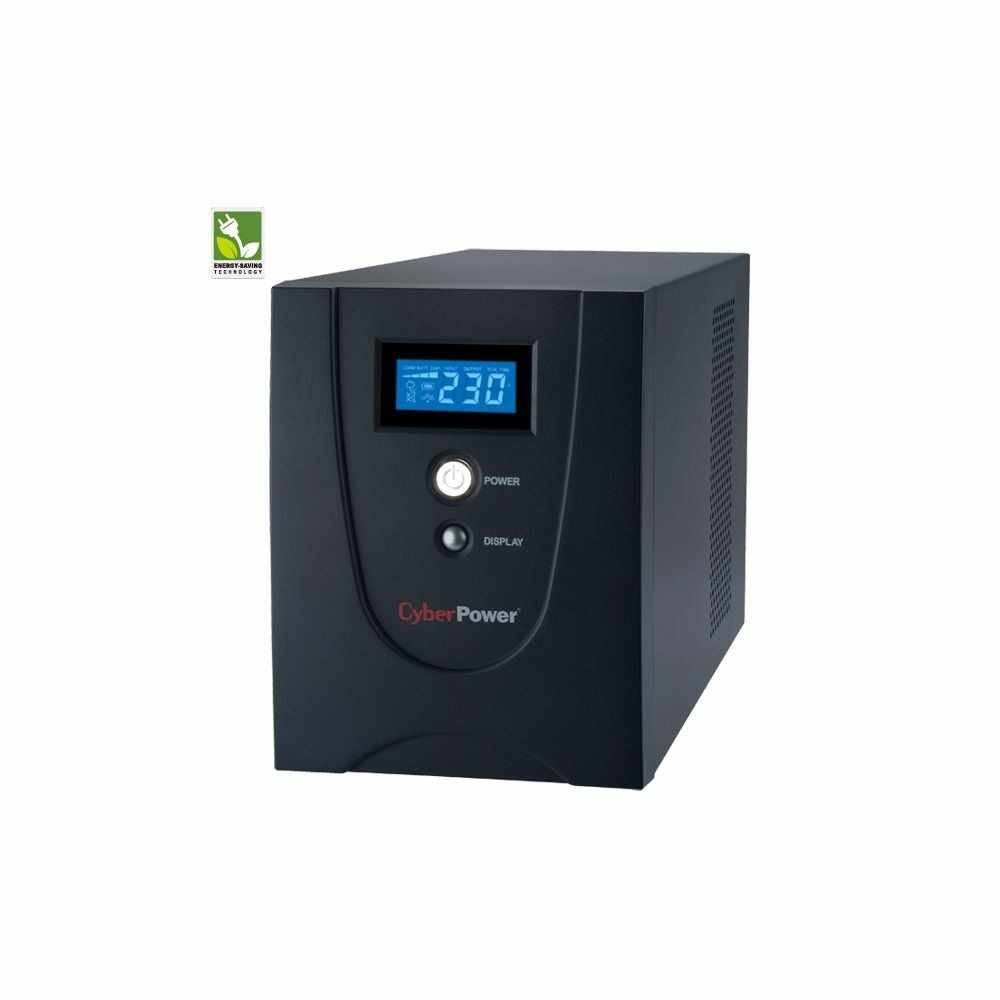 UPS Cyber Power Value2200EILCD, 2200 VA, 1320 W, AVR, LCD Display, 6 x IEC, USB, Serial