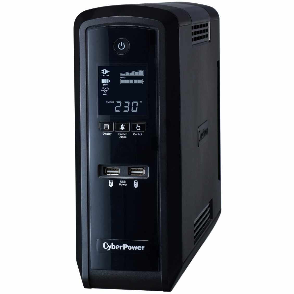 UPS CyberPower CP1500EPFCLCD, 1500VA, 900W, 6 prize Schuko, AVR, LCD Display, RJ11, RJ45, USB