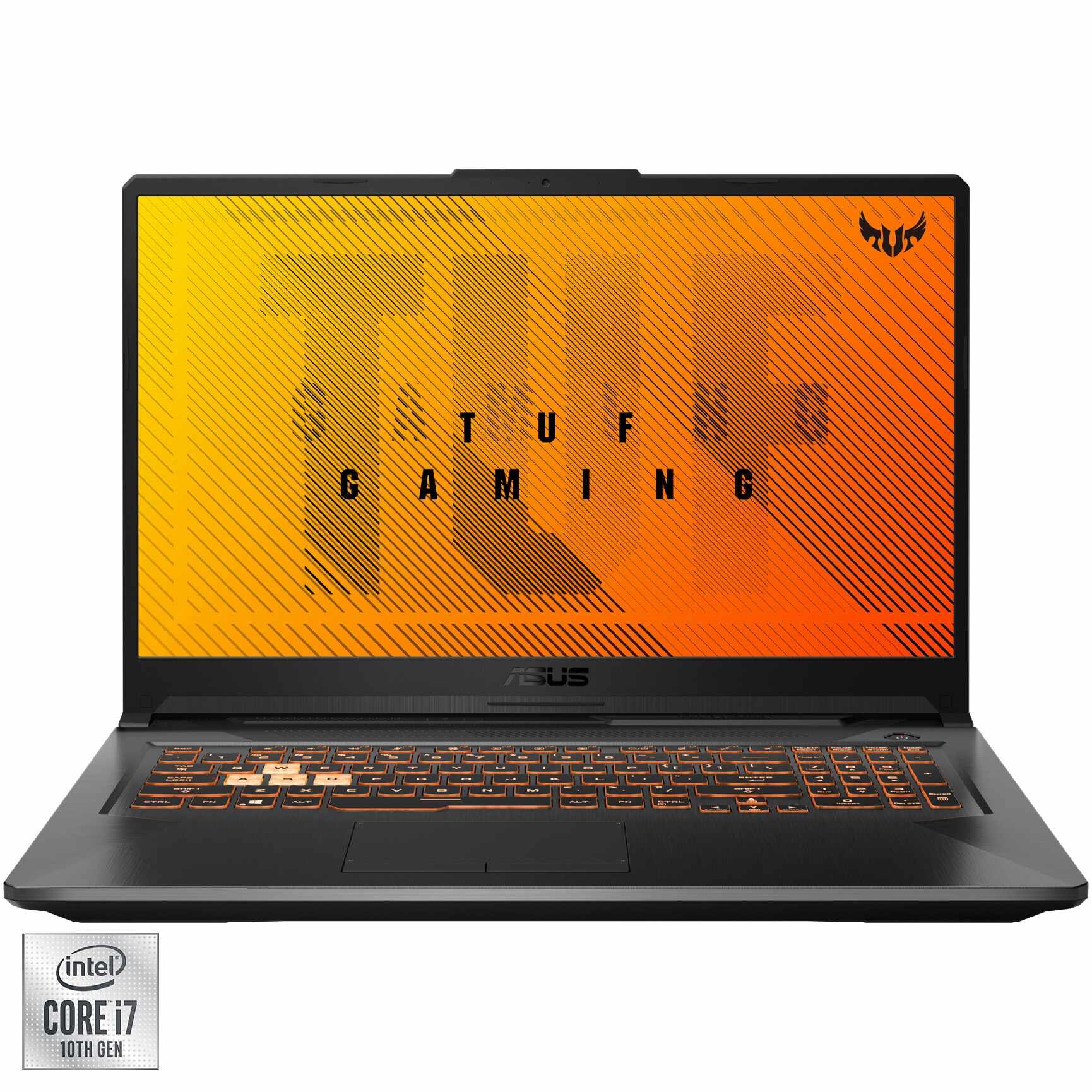 Laptop Gaming ASUS TUF F17 FX706LI cu procesor Intel® Core™ i7-10870H pana la 5.00 GHz, 17.3