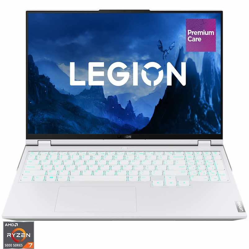 Laptop Gaming Lenovo Legion 5 Pro 16ACH6H cu procesor AMD Ryzen™ 7 5800H pana la 4.40 GHz, 16