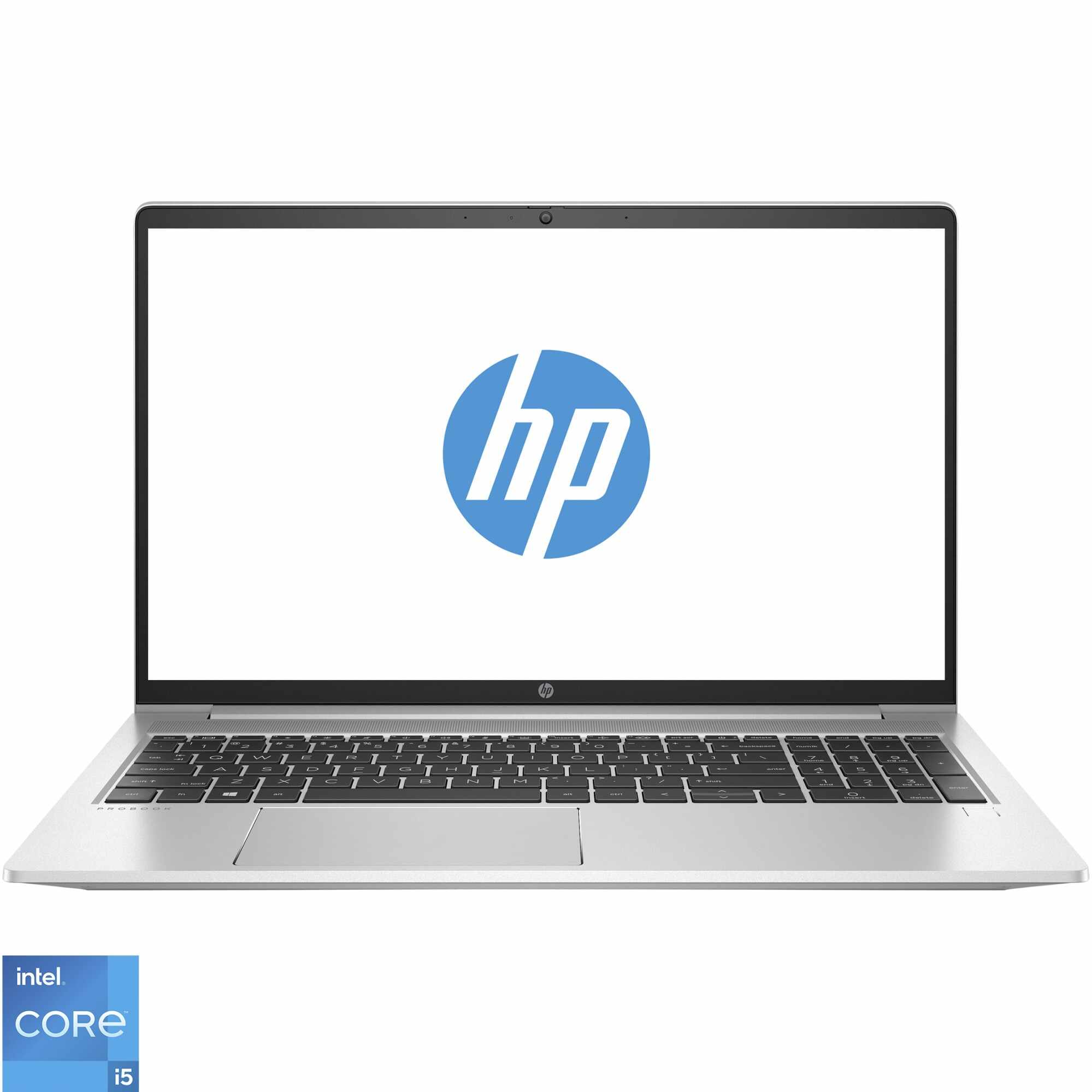 Laptop HP 450 G8 cu procesor Intel Core i5-1135G7 pana la 4.2 GHz, 15.6