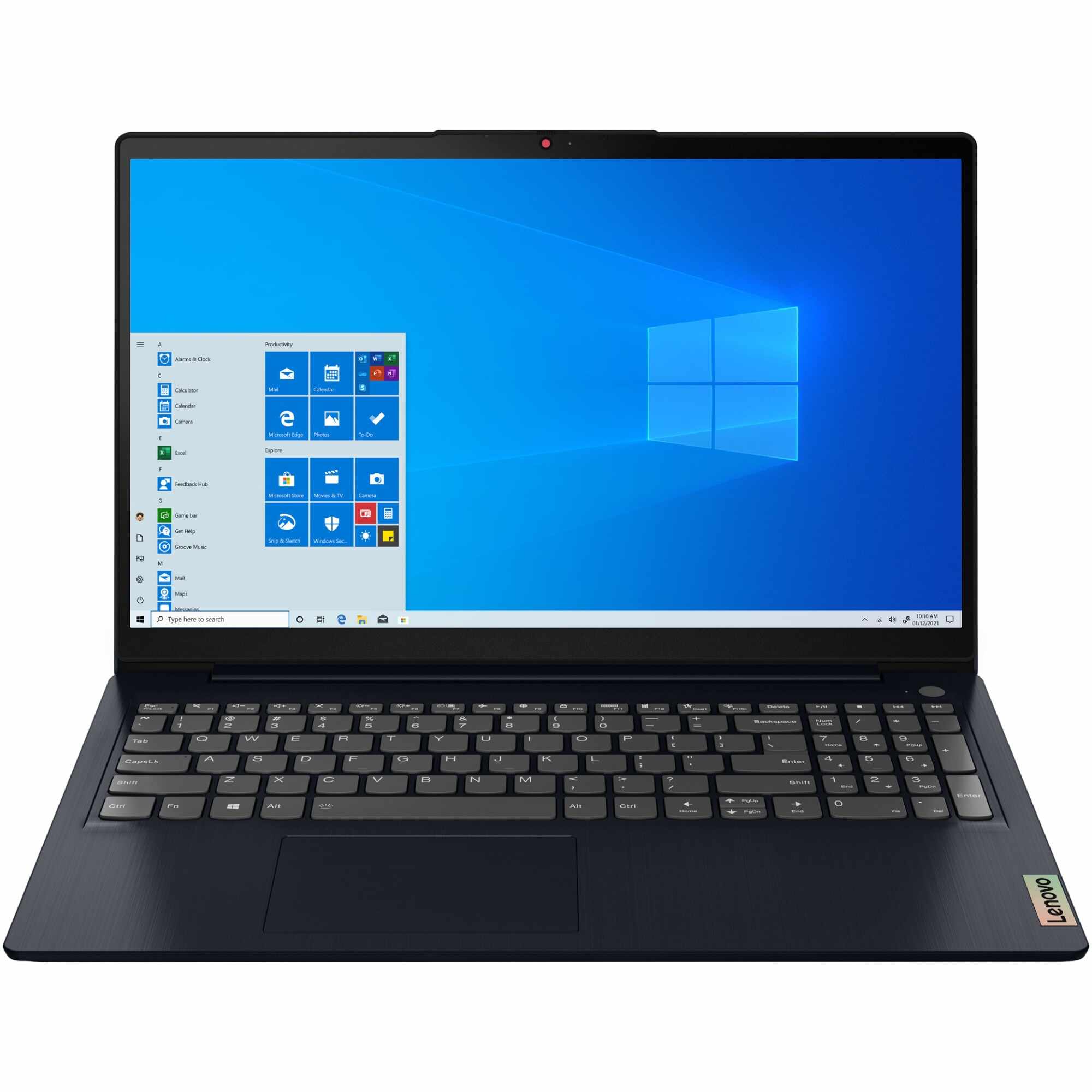 Laptop Lenovo IdeaPad 3 15ALC6 cu procesor AMD Ryzen 7 5700U, 15.6