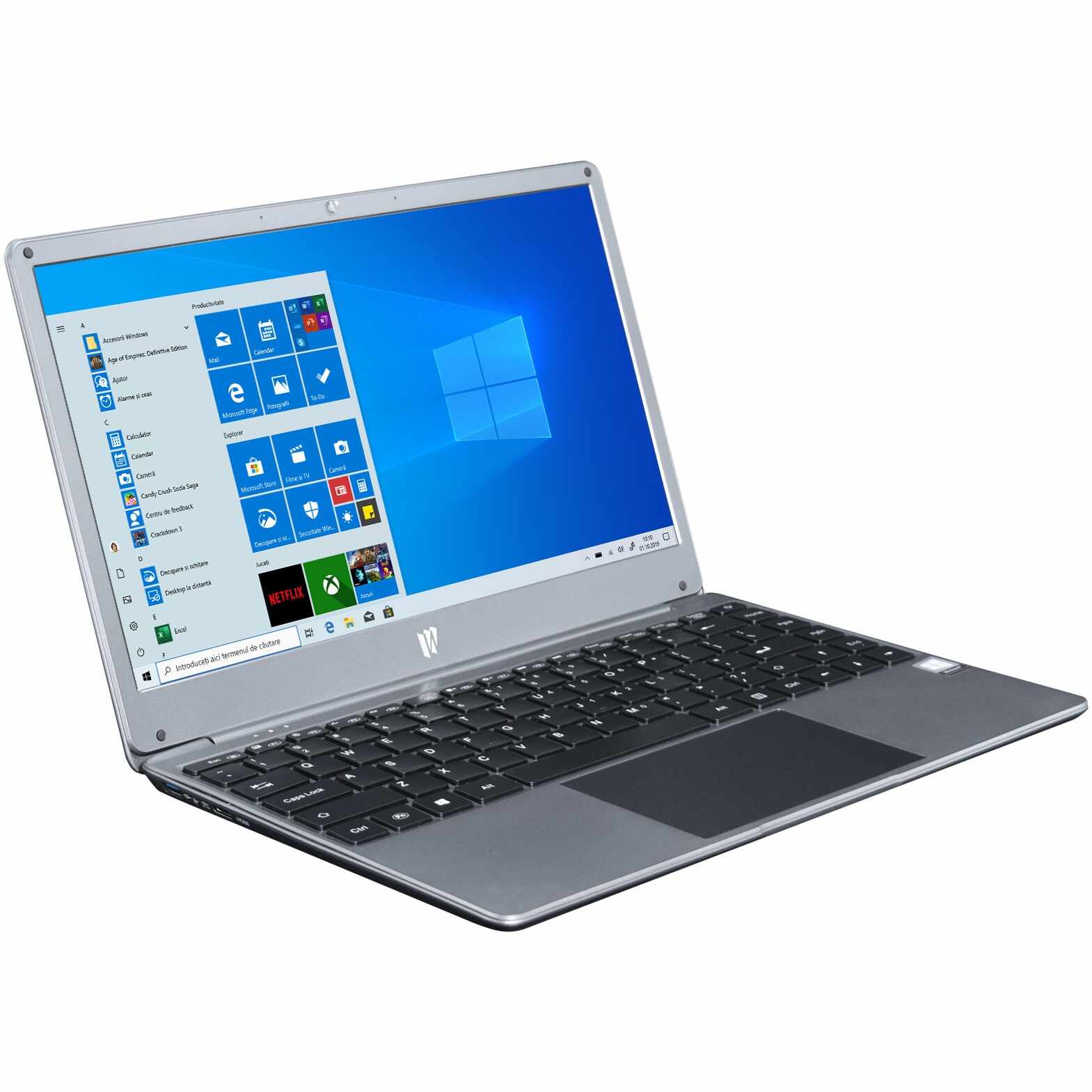 Laptop ultraportabil Weigo cu procesor Intel Core i3-5005U 2.00 GHz, 14.1