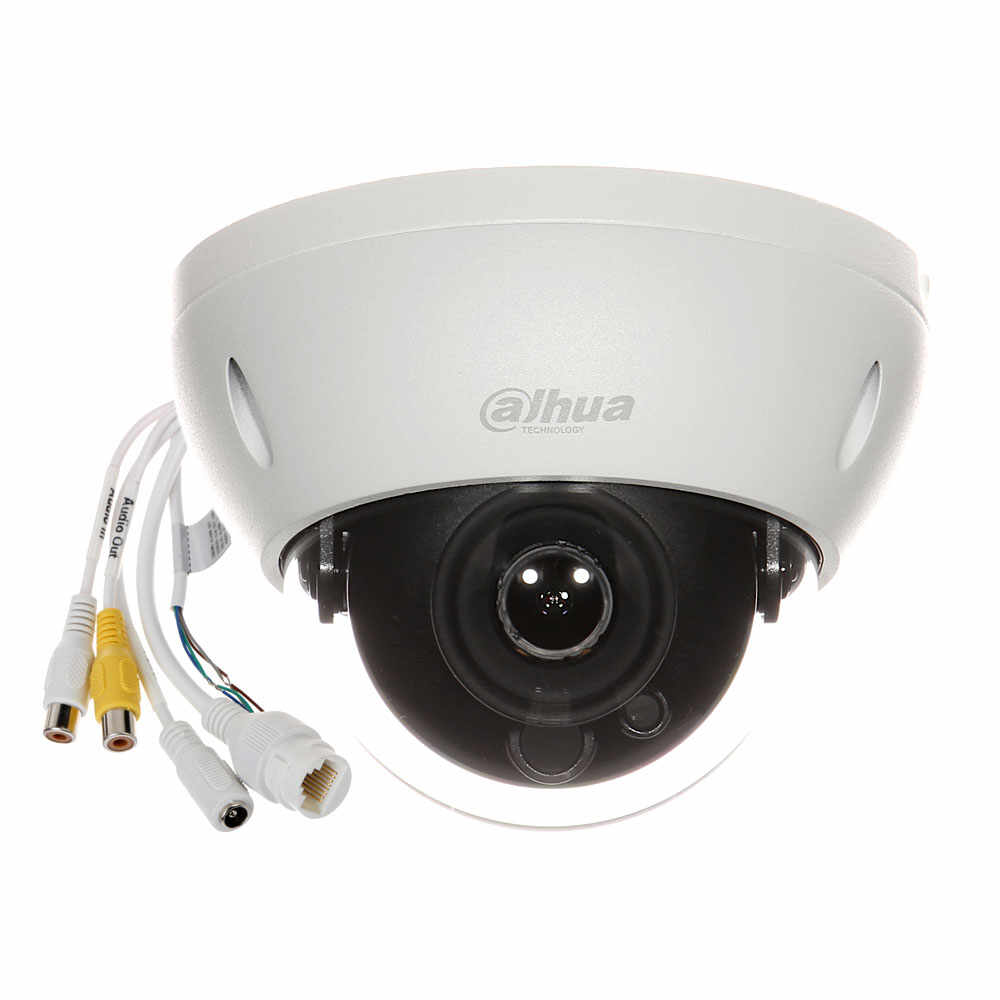 Camera supraveghere IP Dome Dahua Full Color TiOC IPC-HDBW5249R-ASE-NI-0360B, 2 MP, 3.6 mm, detectie faciala, slot card